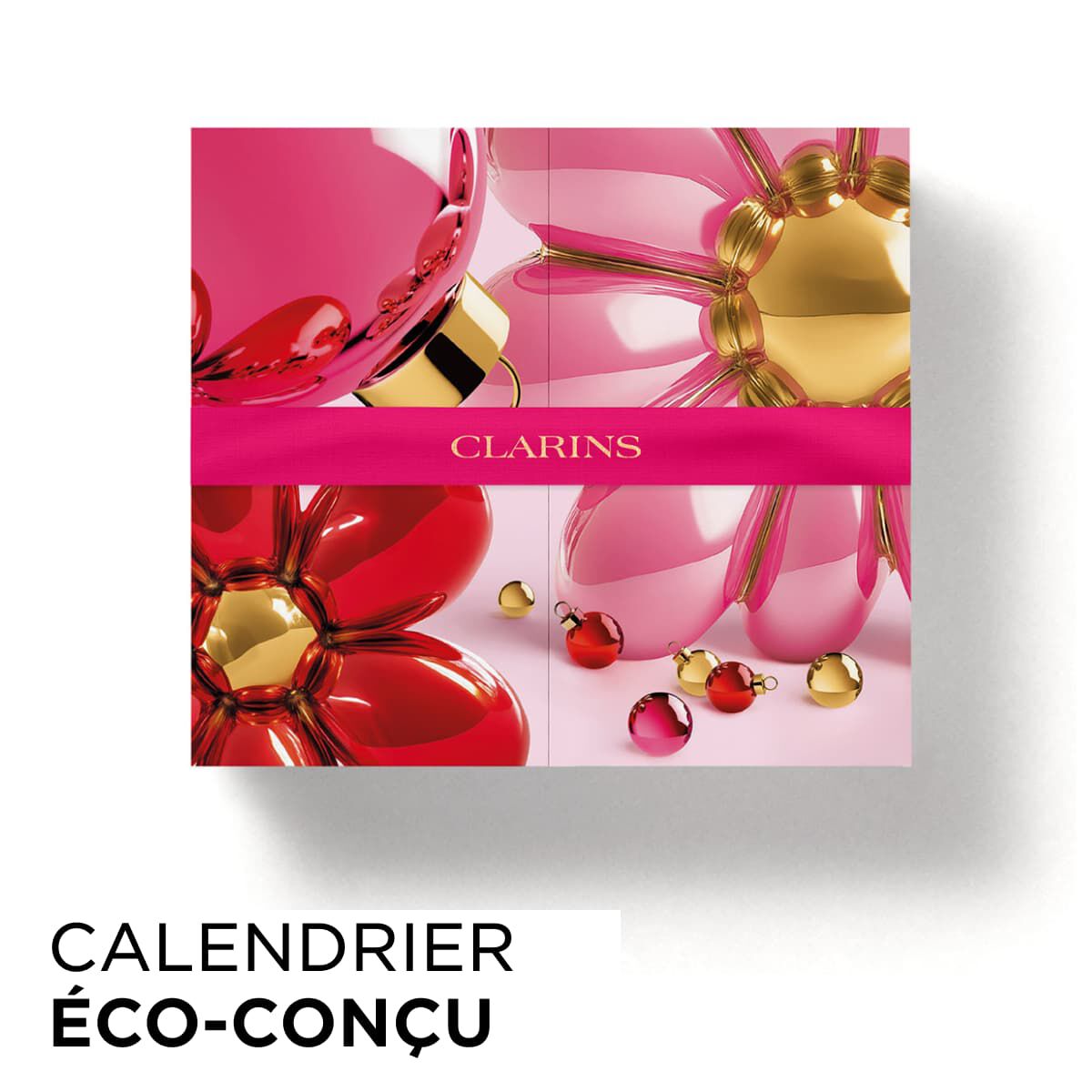Produits Clarins du calendrier de l'Avent 12 jours