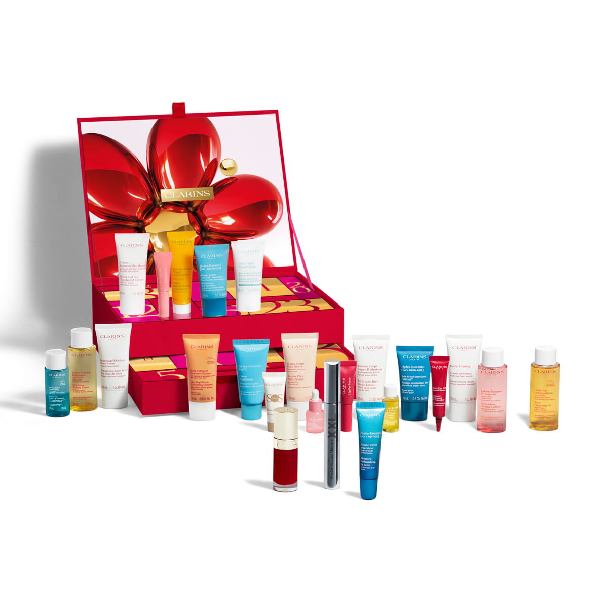Calendrier de l'Avent Clarins 2026 24 jours soin et maquillage