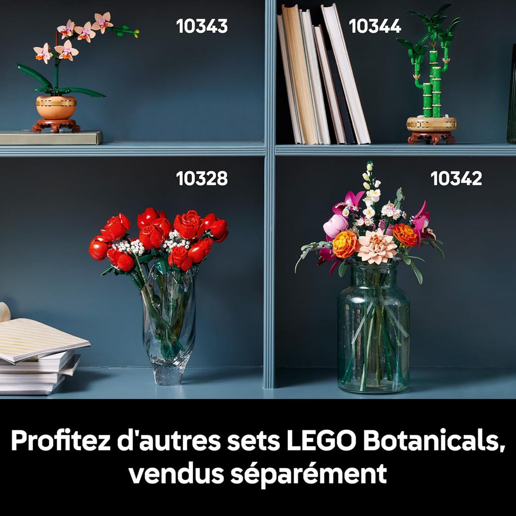 LEGO Botanicals Le Joli Bouquet de Fleurs Roses 10342 Lego
