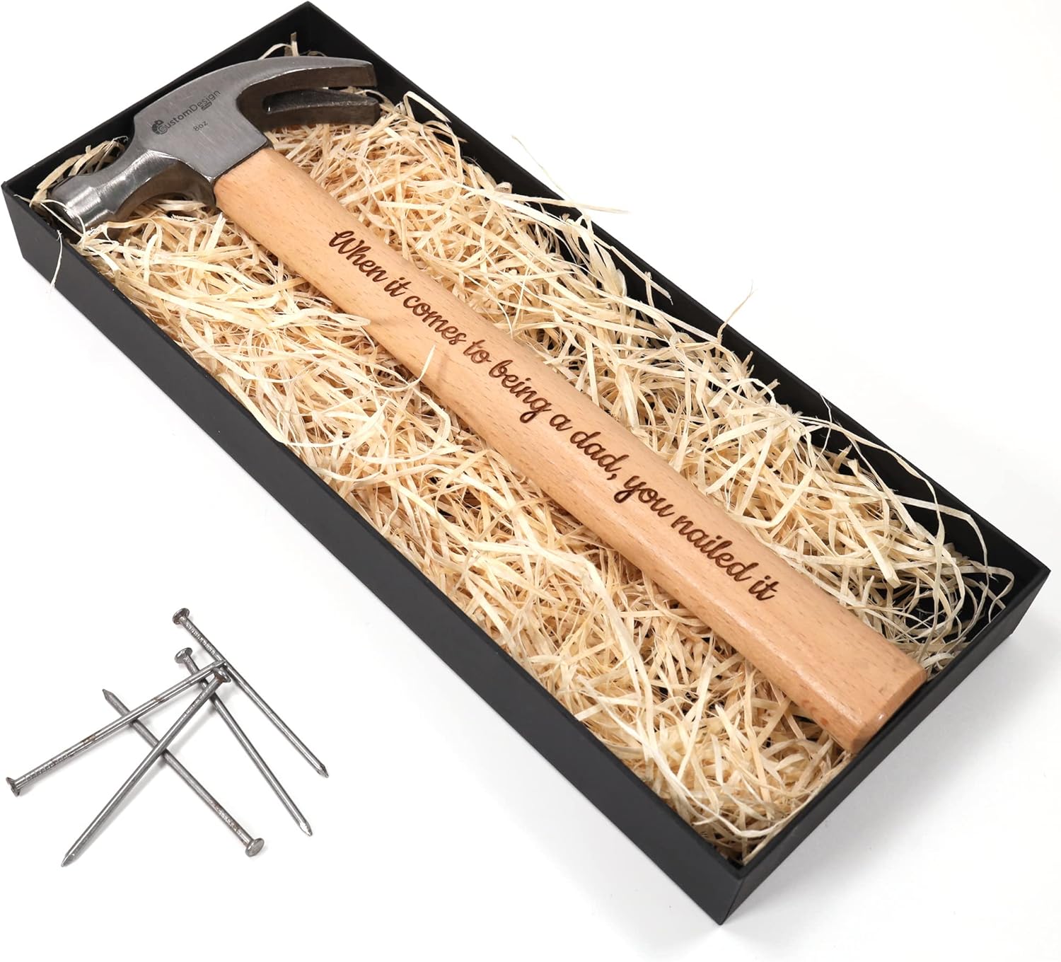 Marteau personnalisé gravé avec coffret cadeau