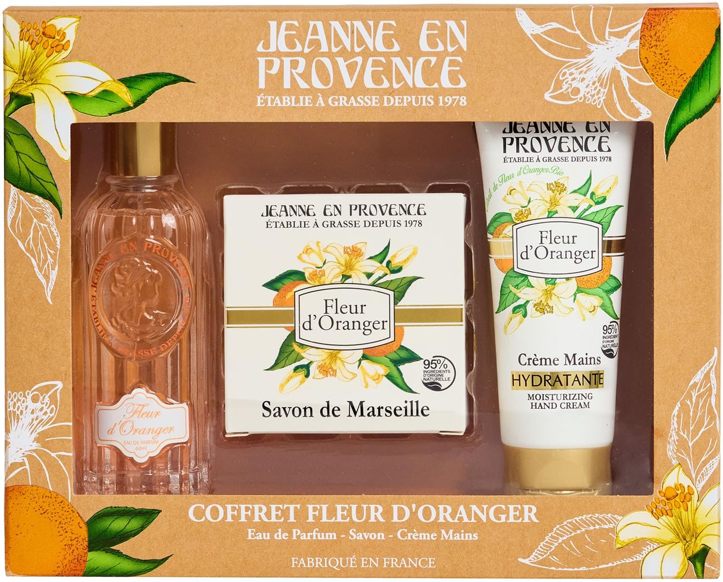 Coffret Jeanne en Provence (parfum & soin)