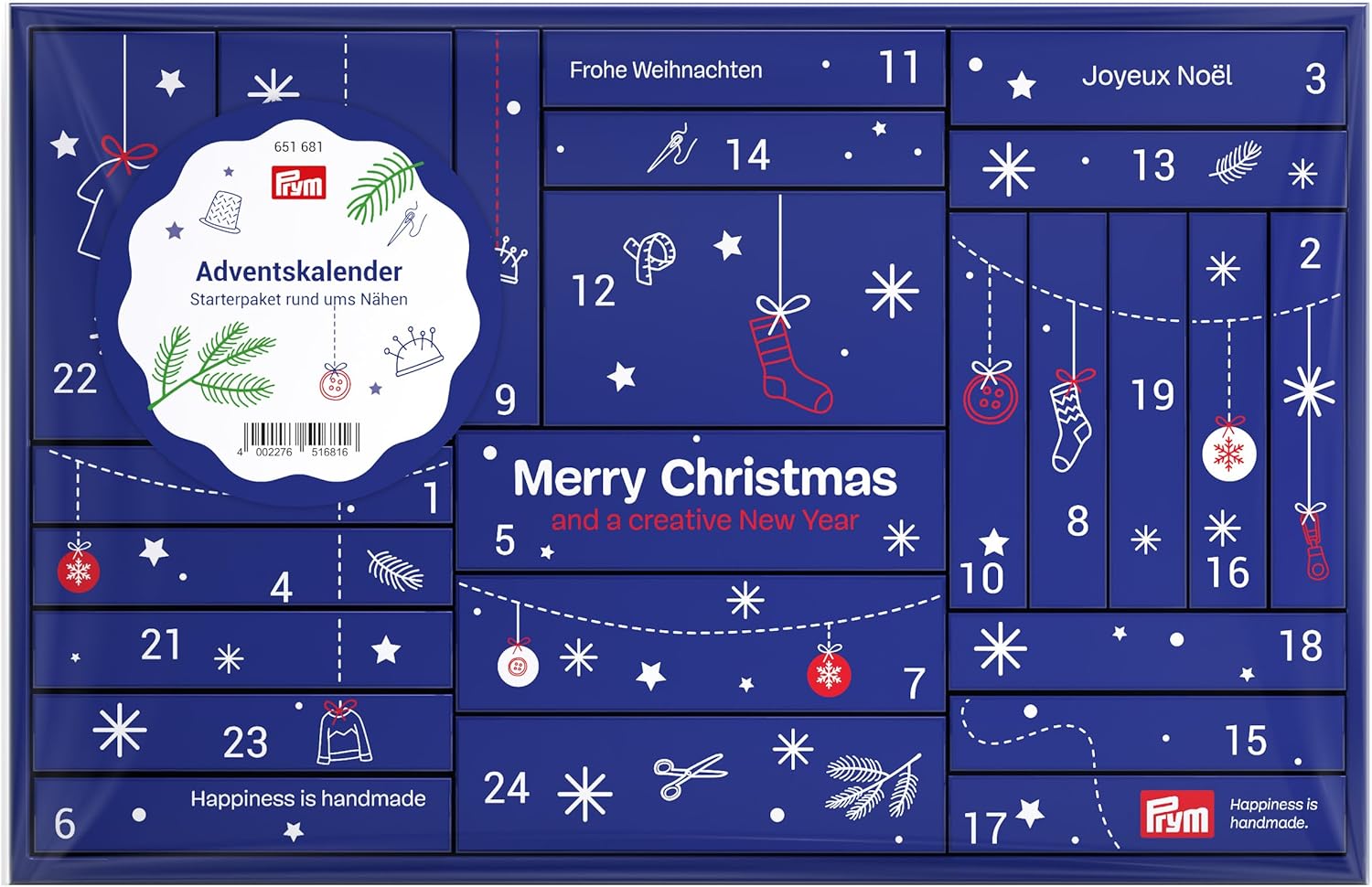 Calendrier de l'Avent Couture