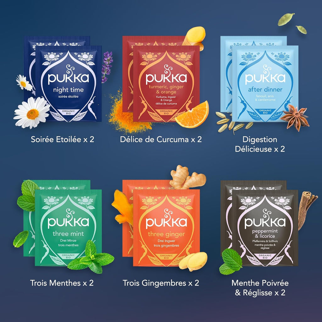 Calendrier de l’Avent Thé & Infusions Bio 2025 - Pukka