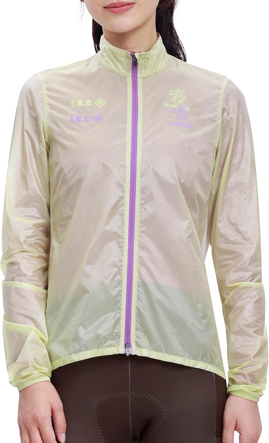 Veste de cyclisme femme INBIKE, coupe-vent légère