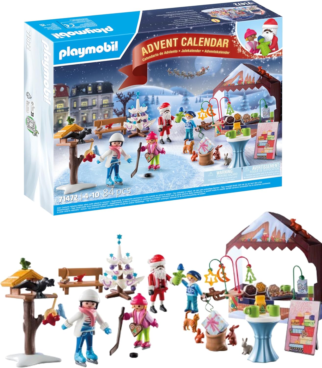Calendrier de l’Avent Playmobil Marché de Noël