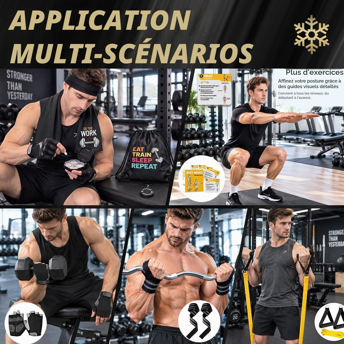 Calendrier de l'Avent fitness iZoeL
