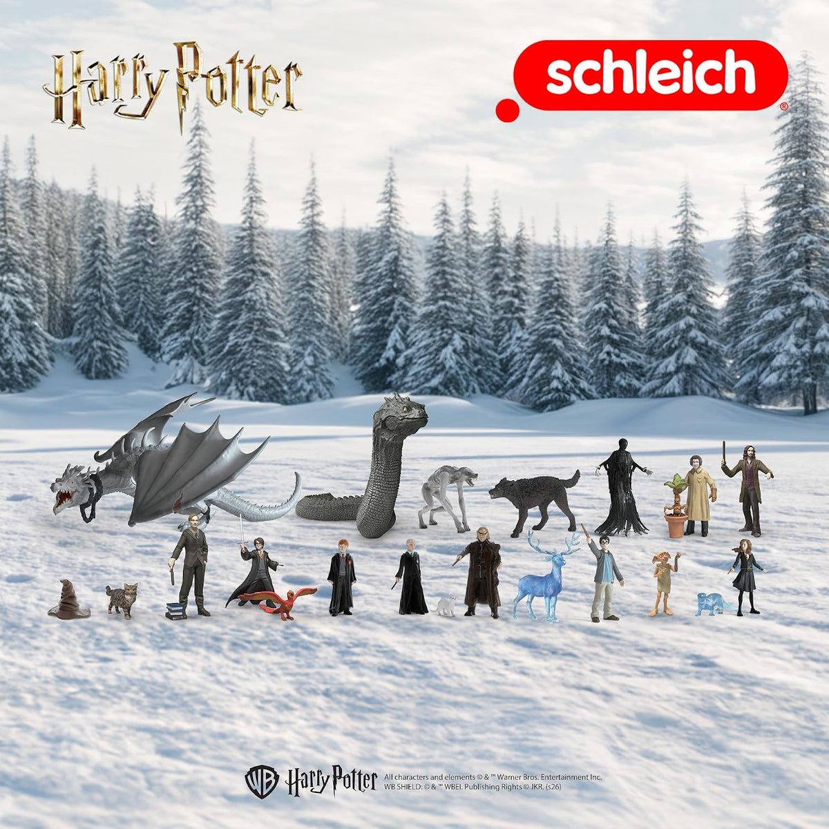Calendrier de l'Avent Harry Potter Schleich 2026 Série 2