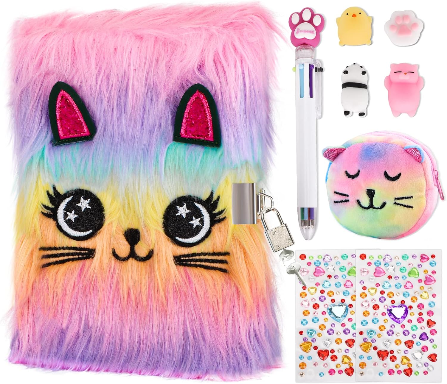 Journal intime, carnet secret avec clé - homicozy