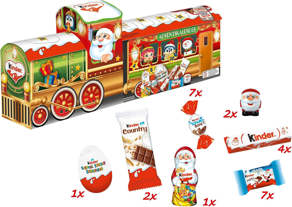 Calendrier de l’Avent 3D Train - Kinder Mix