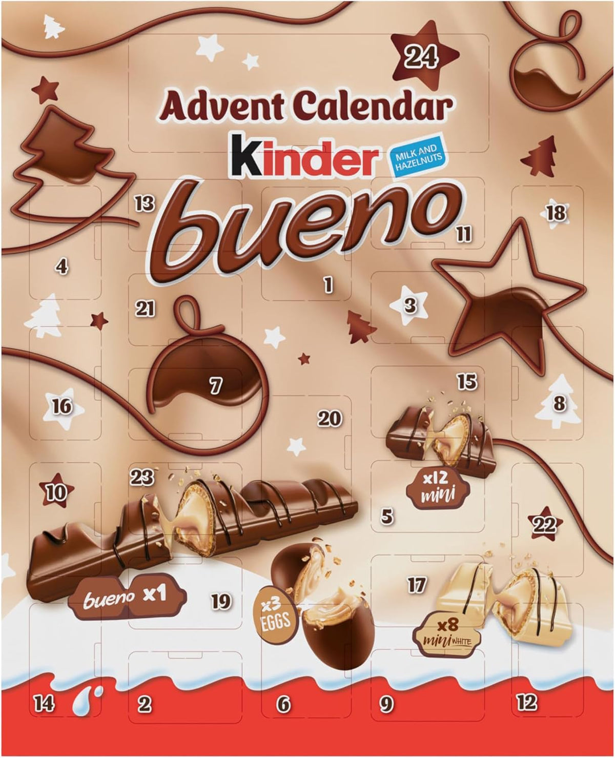 Calendrier de l’Avent Kinder Bueno 2025 Kinder