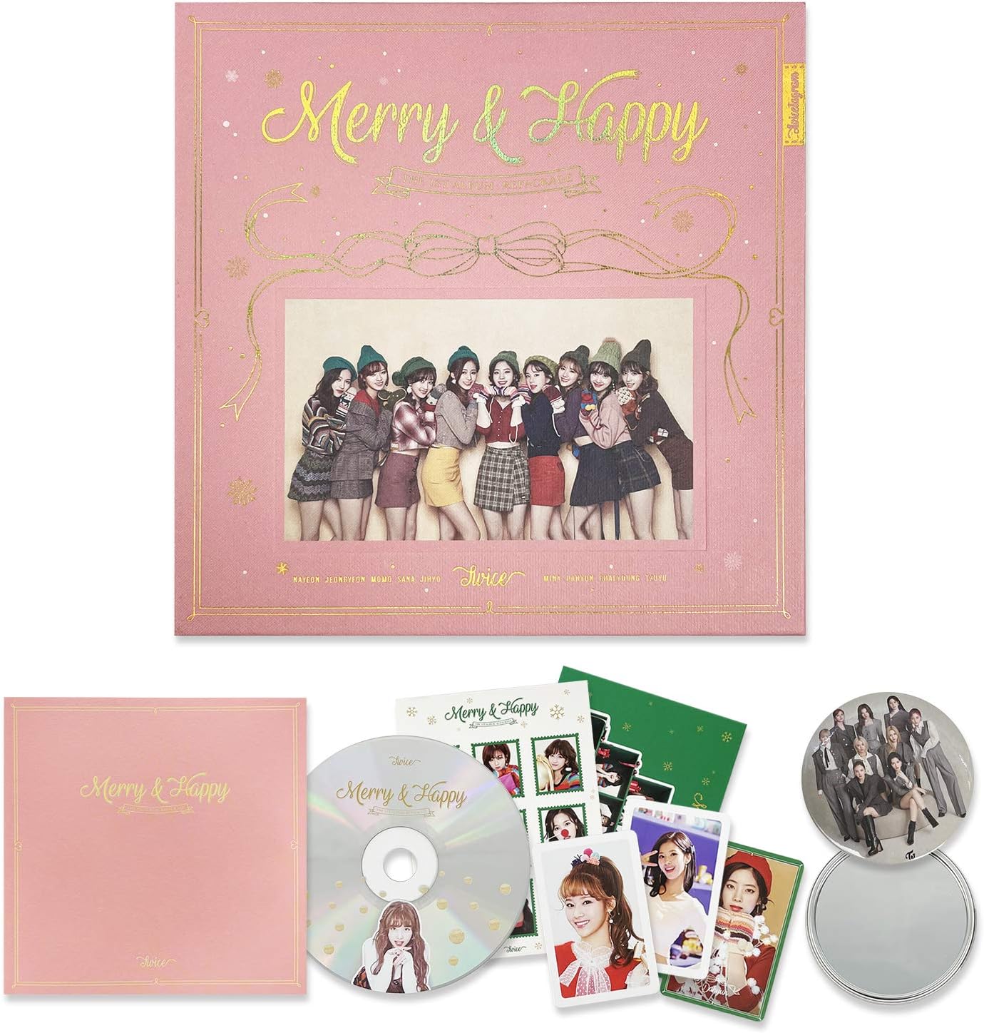 TWICE — Merry & Happy (1st repackage)