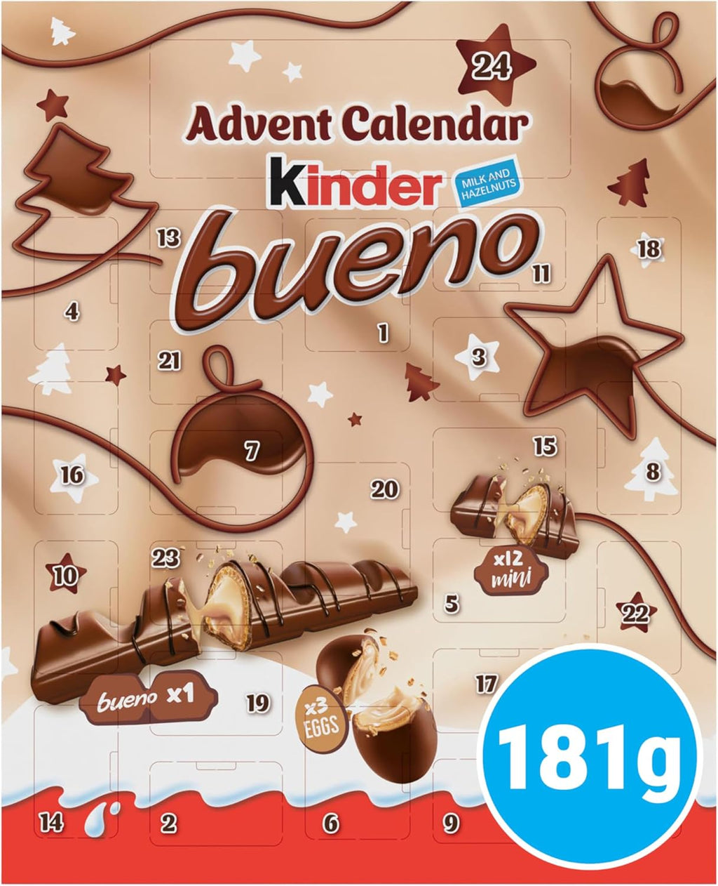 Calendrier de l’Avent Kinder Bueno 2025 Kinder
