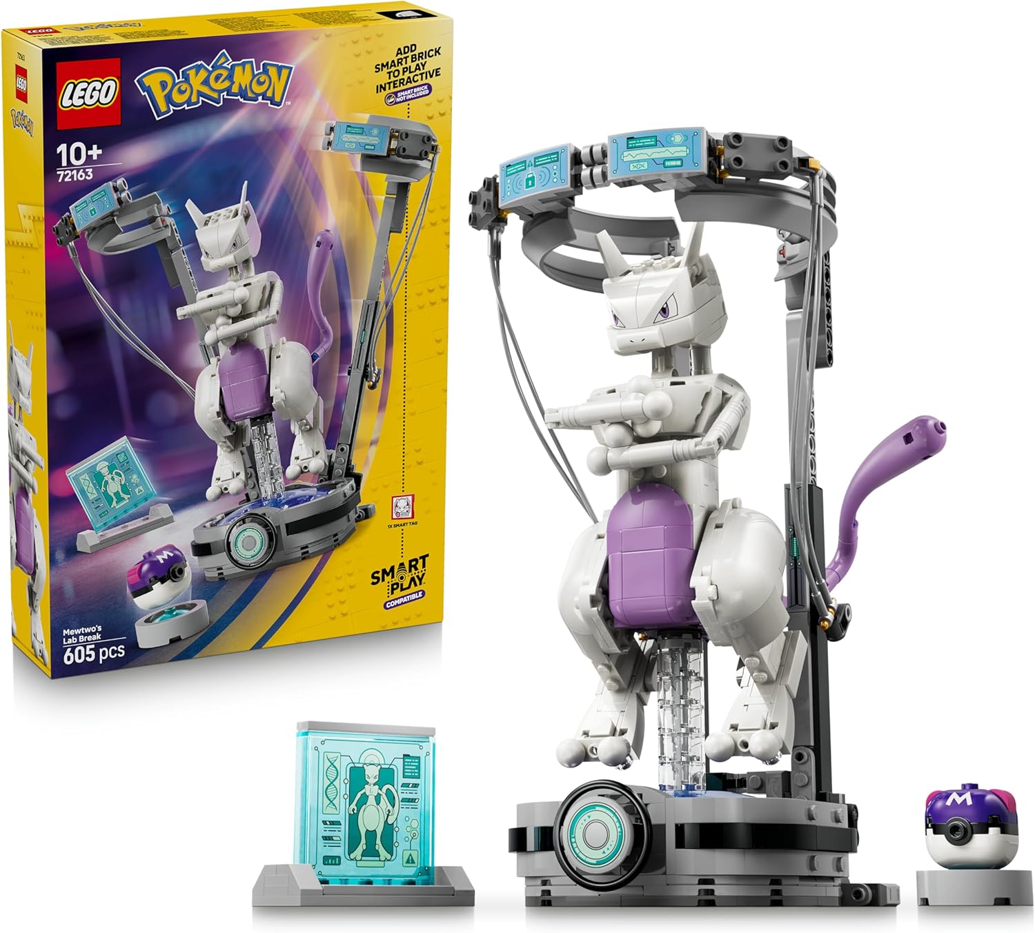 LEGO Pokémon Smart Play : L'Évasion du Labo de Mewtwo