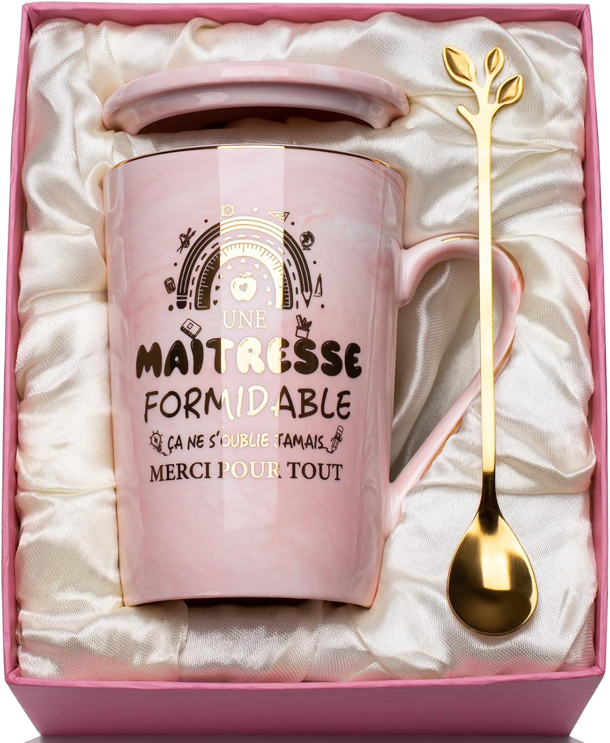 Grand mug 400 ml « Merci Maîtresse »