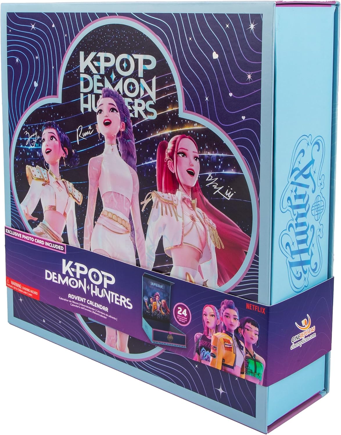 Calendrier de l'Avent KPop Demon Hunters Scène HUNTR/X 2026 Cinereplicas