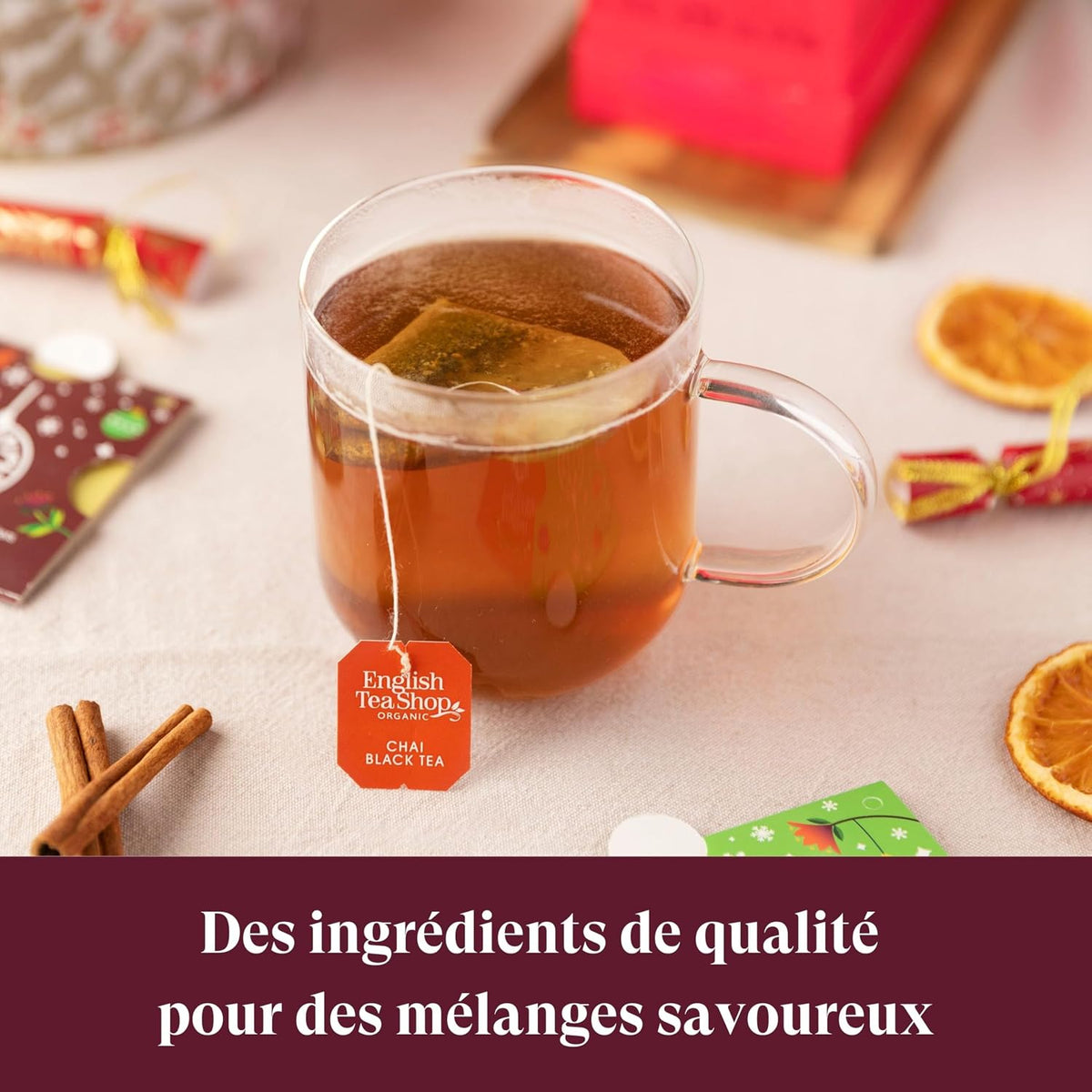 Ouverture d'une carte par jour, calendrier English Tea Shop