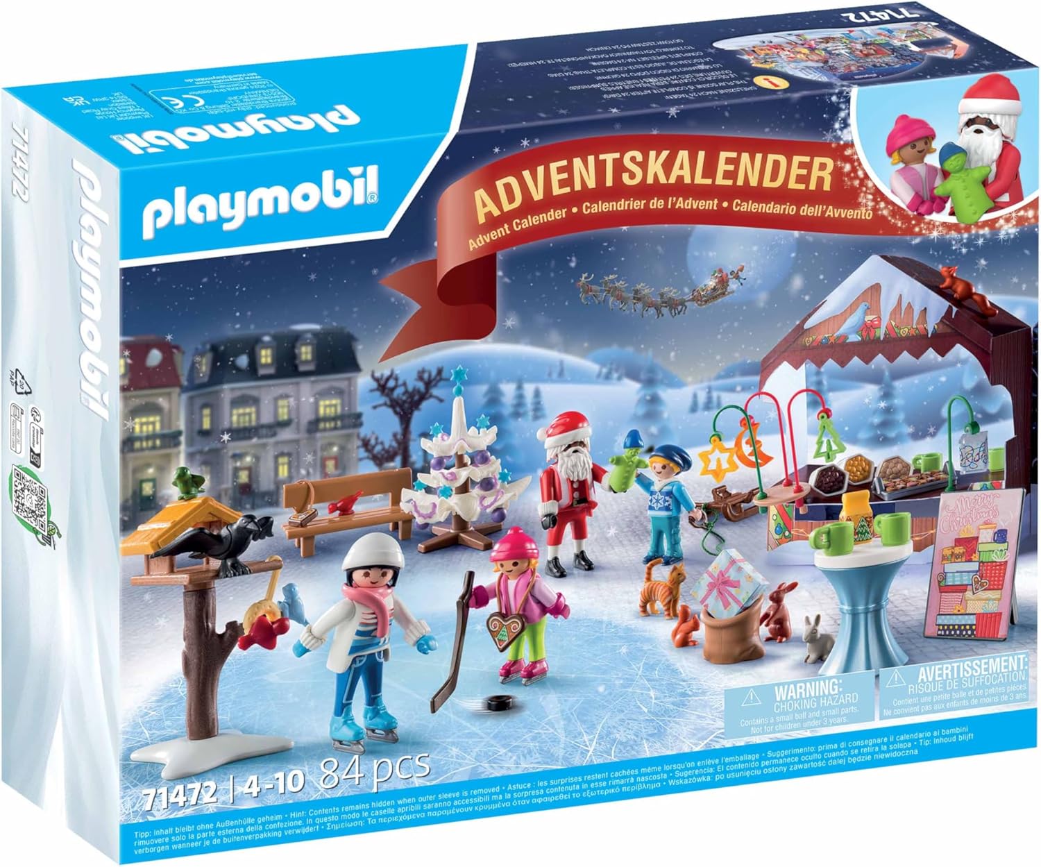 Calendrier de l’Avent Playmobil Marché de Noël