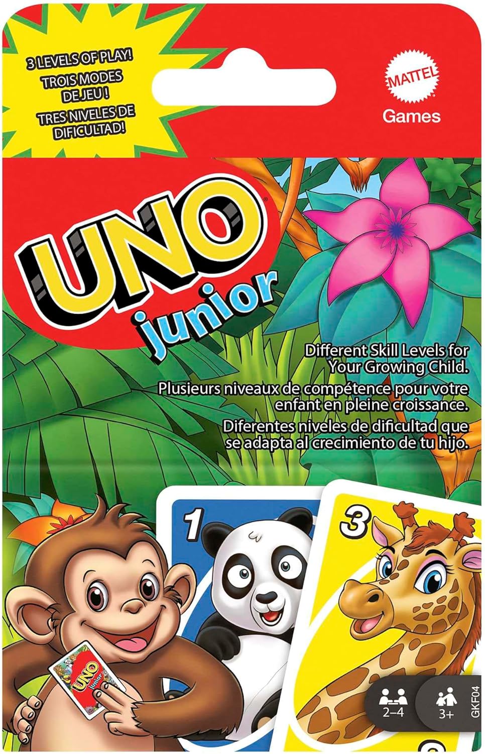 Mattel UNO Junior – jeu de cartes