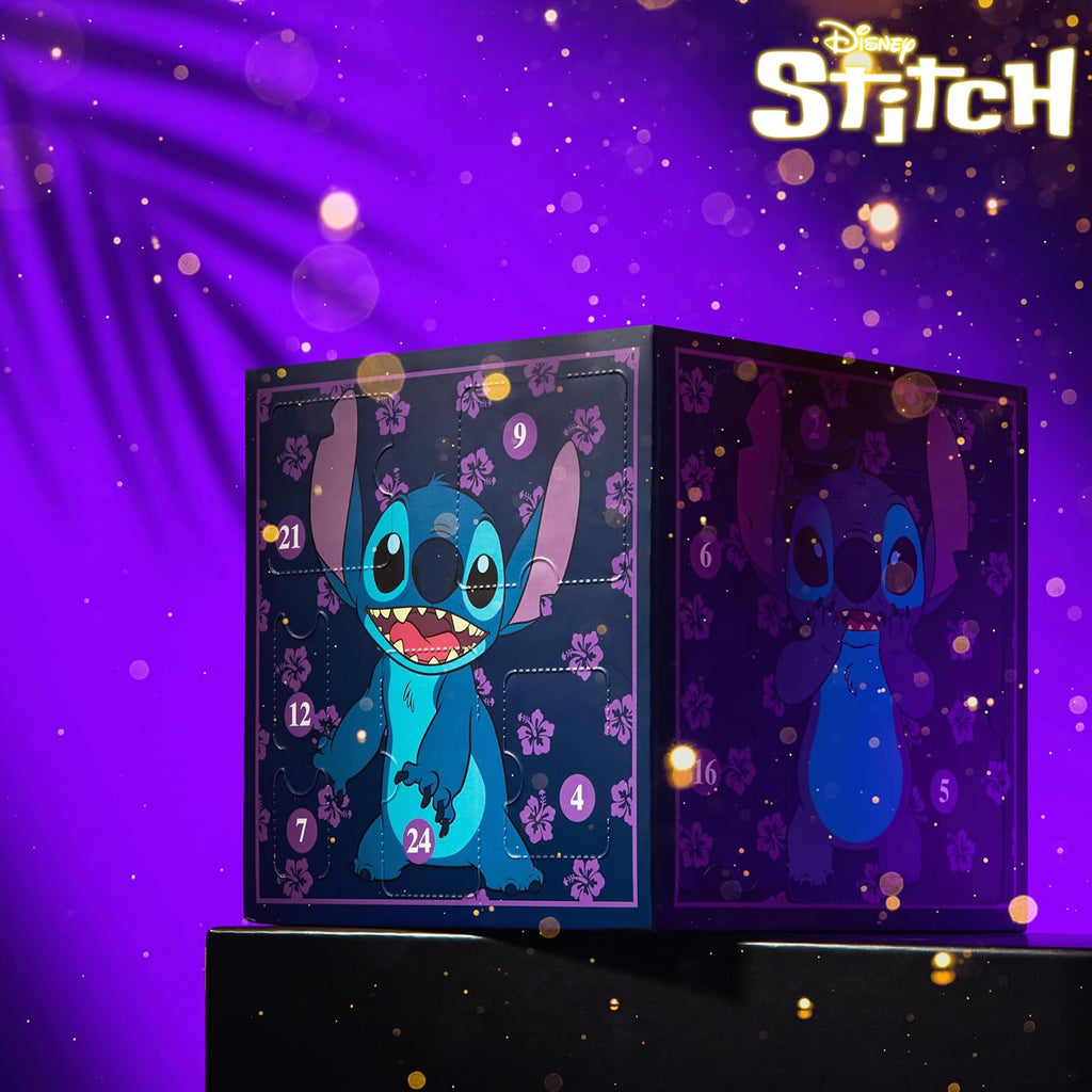 Calendrier de l’Avent Stitch 2025 – Papeterie & Accessoires Kawaii - Disney