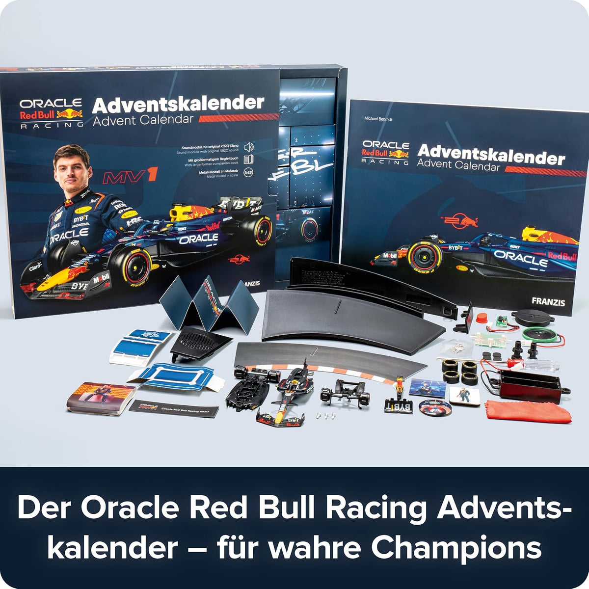 Calendrier de l'Avent Franzis Oracle Red Bull Racing RB20 1:43