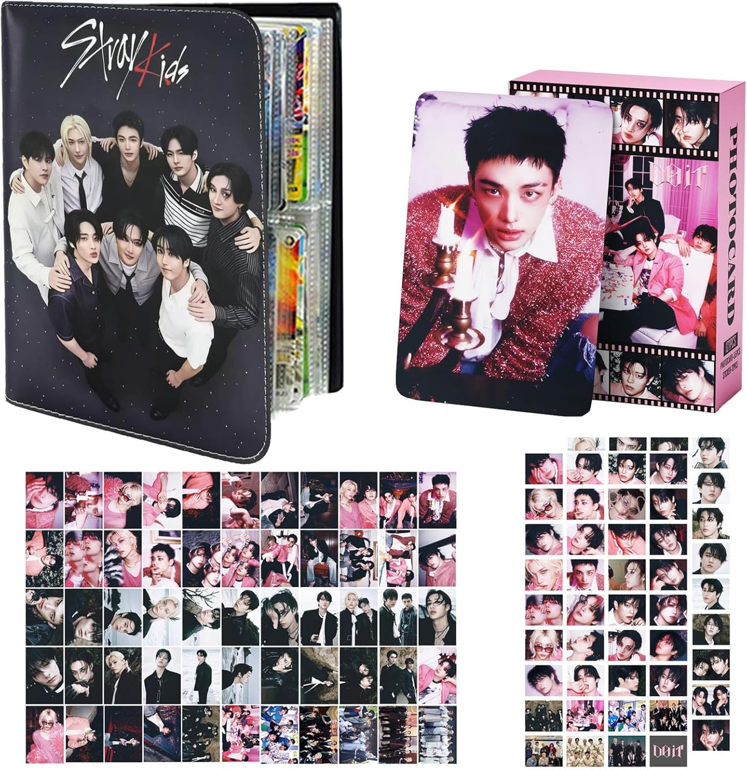 Classeur photocards Stray Kids SKZ (200 cartes)