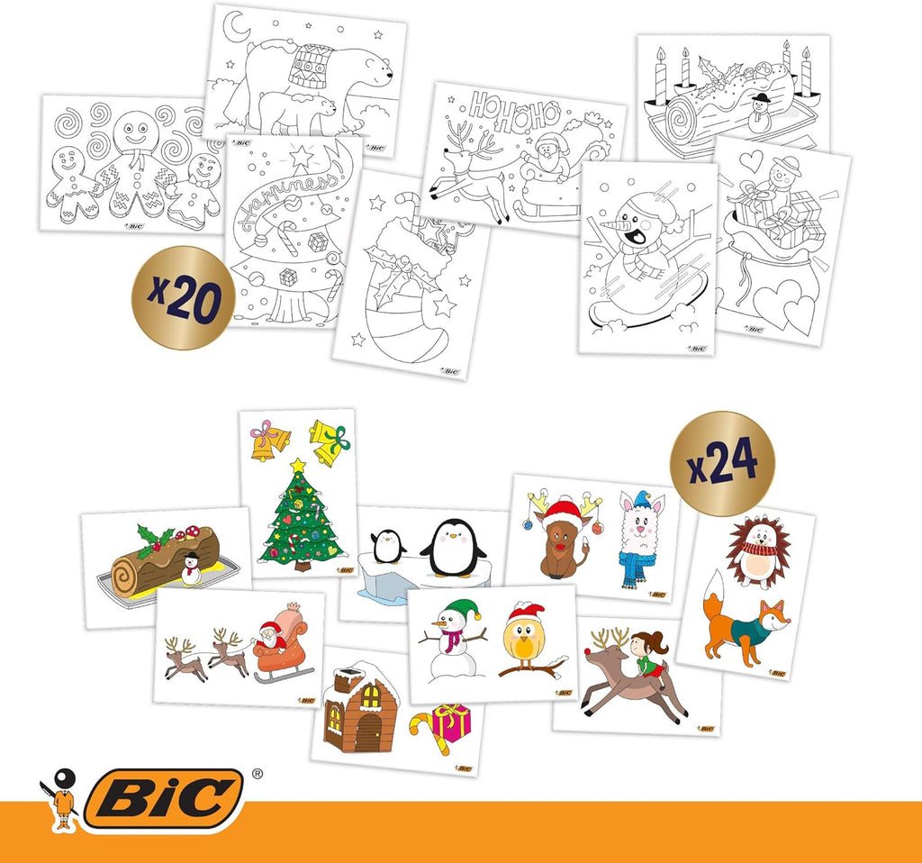 Calendrier de l’Avent Papeterie BIC