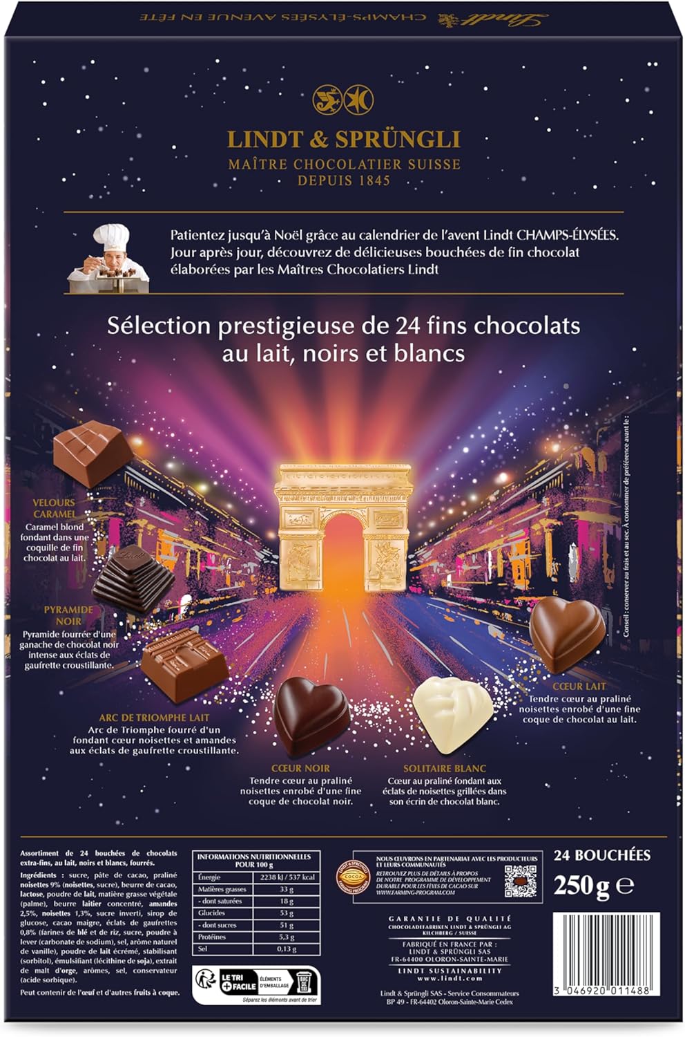 Calendrier de l'Avent Lindt Champs-Élysées