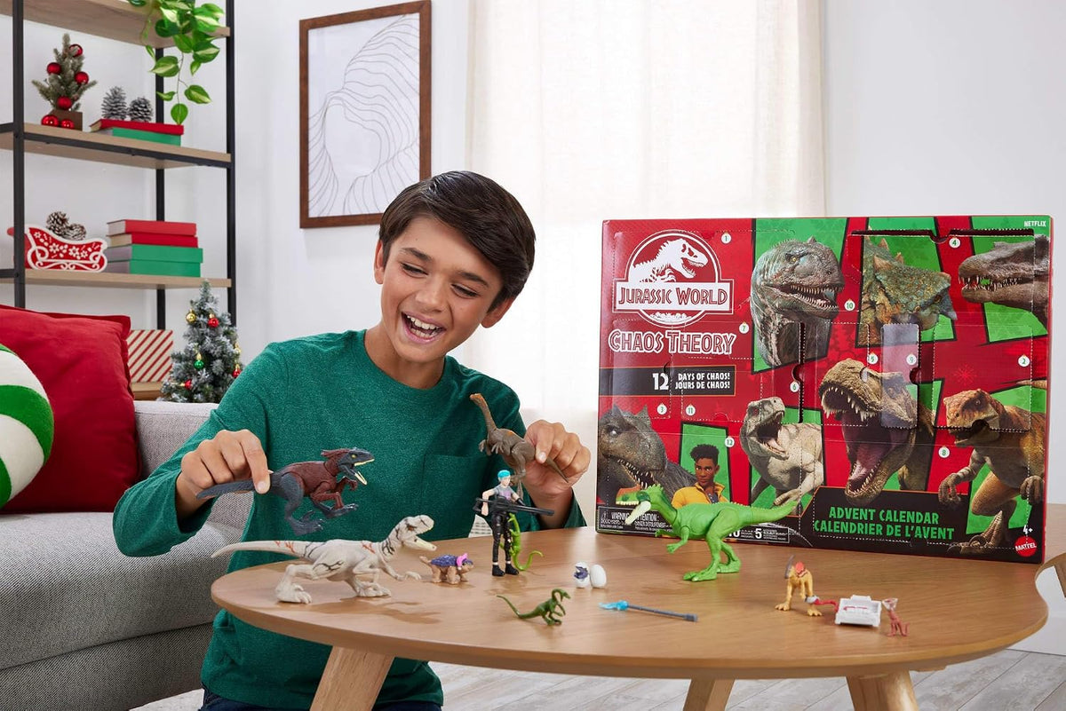 Calendrier de l'Avent Jurassic World La Théorie du Chaos Mattel JGM17