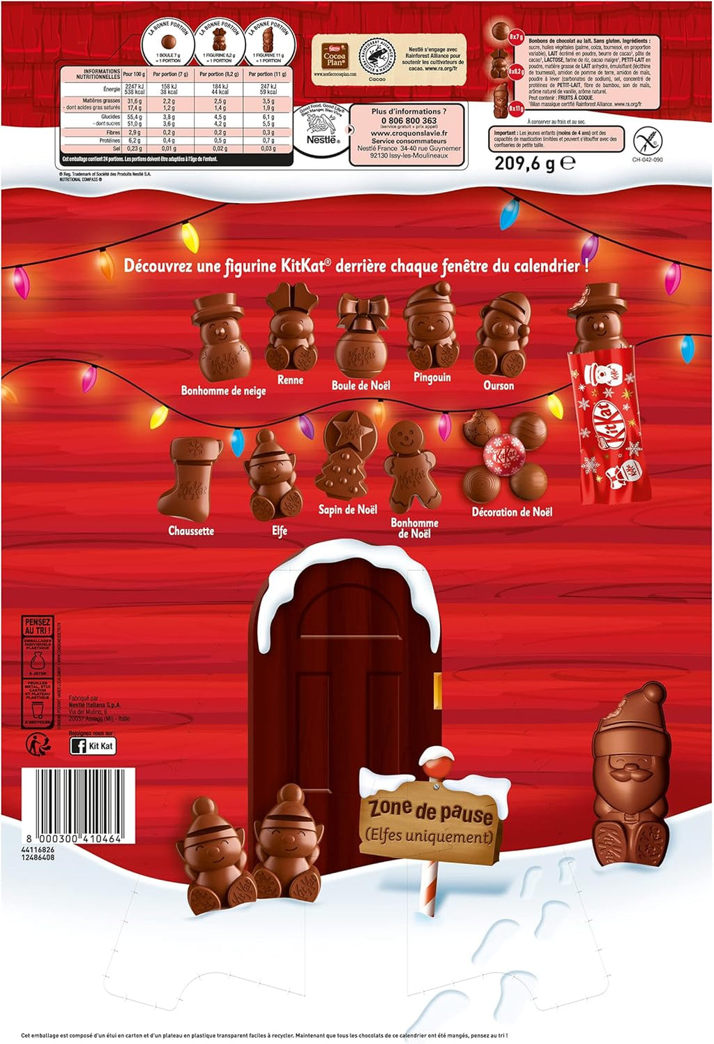 Calendrier de l'Avent KitKat