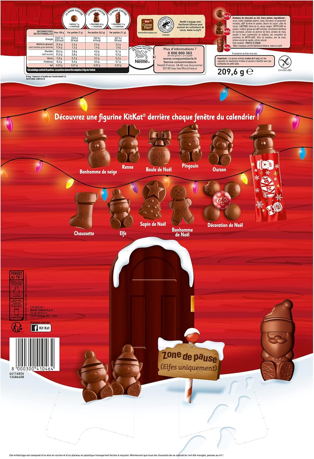 Calendrier de l'Avent KitKat