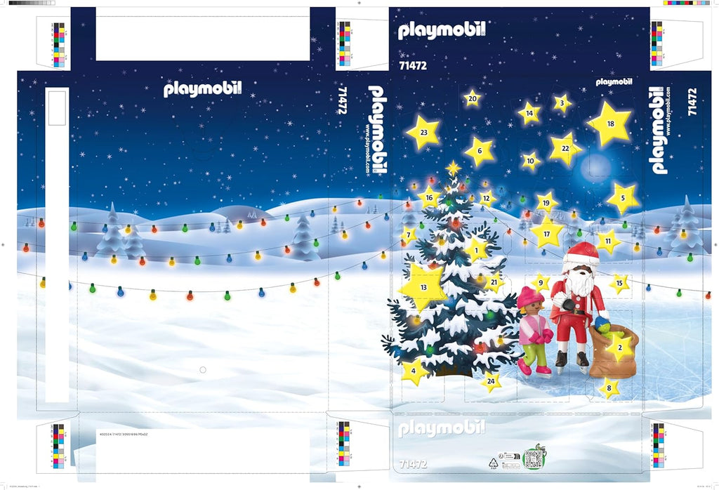 Calendrier de l’Avent Playmobil Marché de Noël