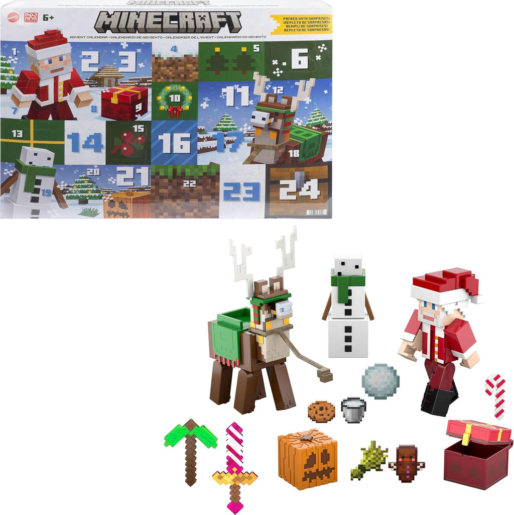 Calendrier de l'Avent Minecraft Mattel – boîte