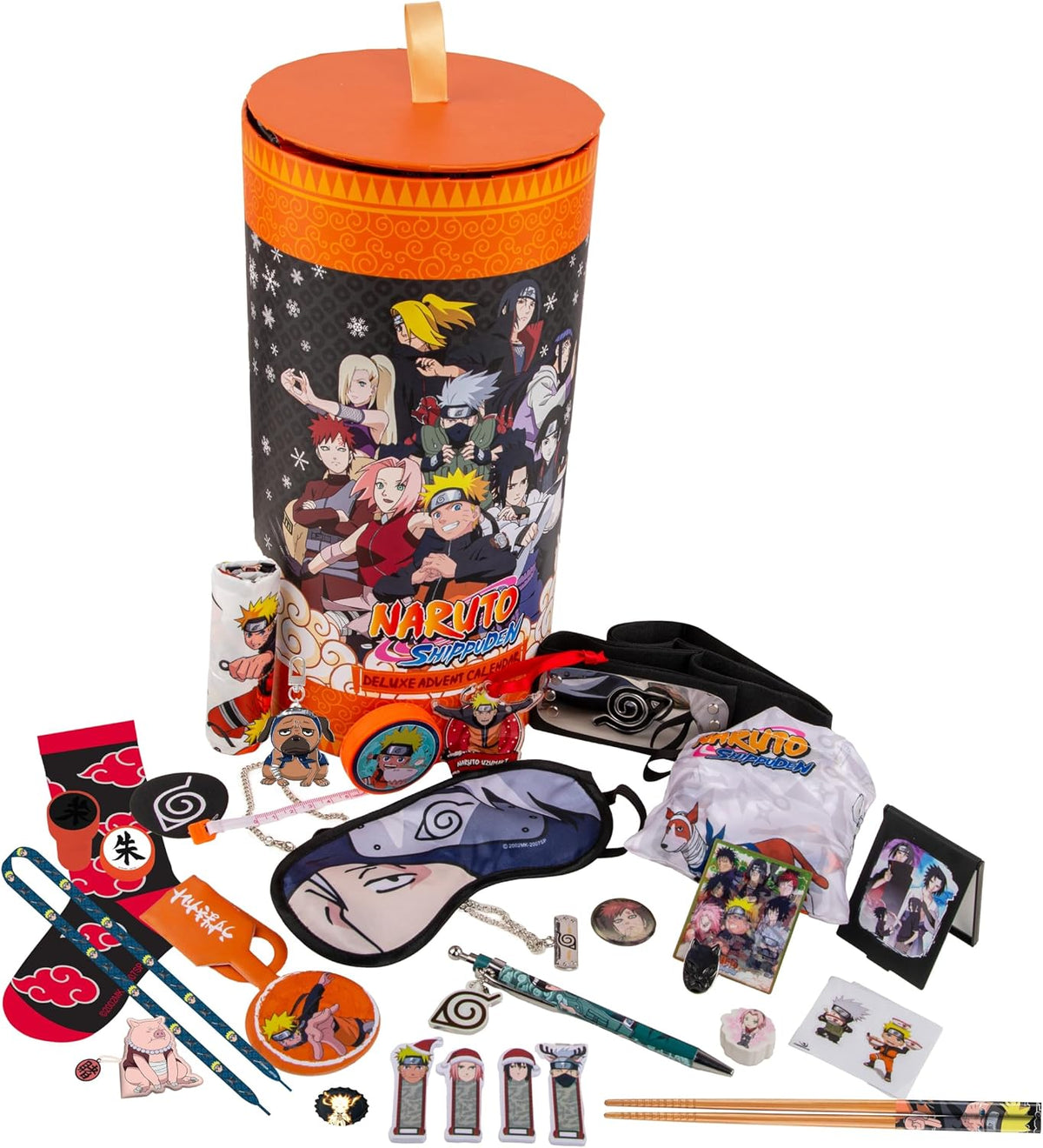 Calendrier de l'Avent Naruto Deluxe Cinereplicas et ses 24 cadeaux