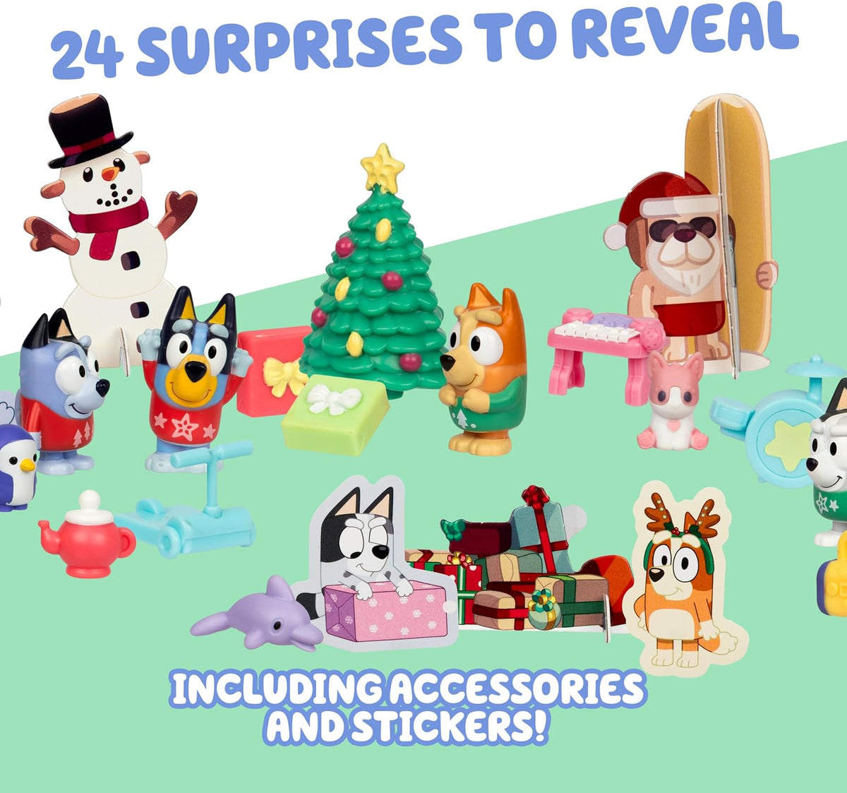 Les 24 surprises du calendrier de l'Avent Bluey
