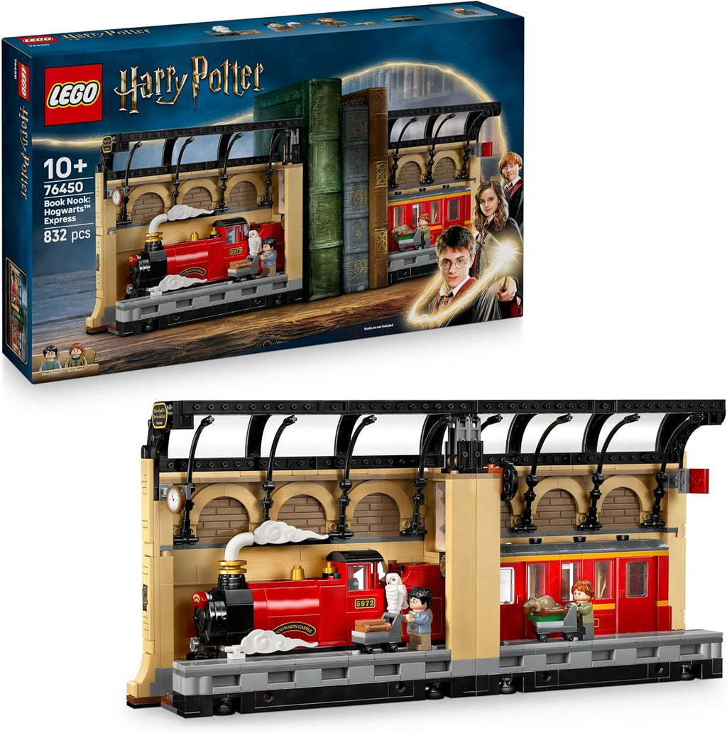 LEGO Harry Potter Book Nook : le Poudlard Express qui s’invite dans ta bibliothèque