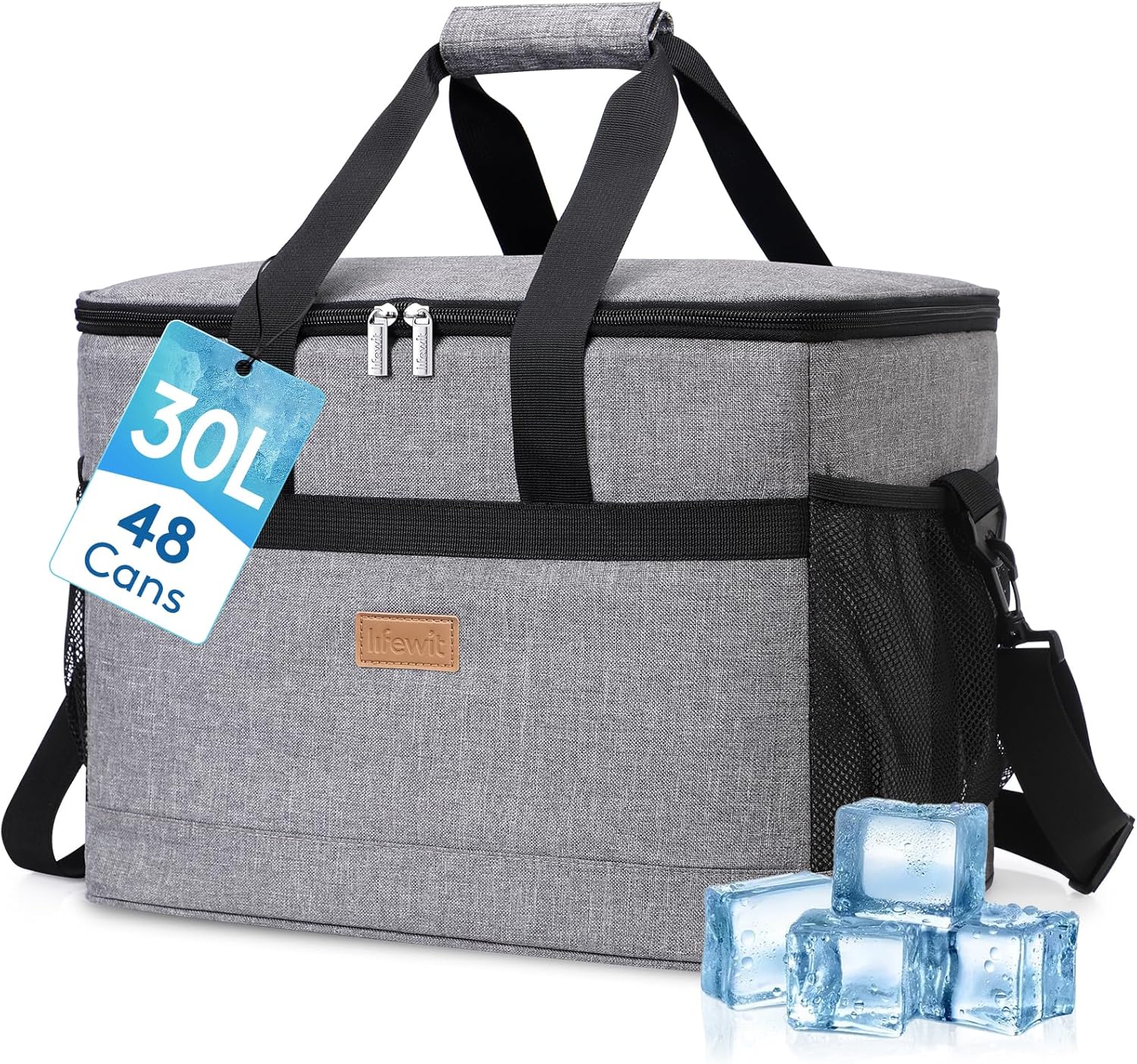 Sac isotherme souple 30 L glacière pour le bord de l'eau Lifewit