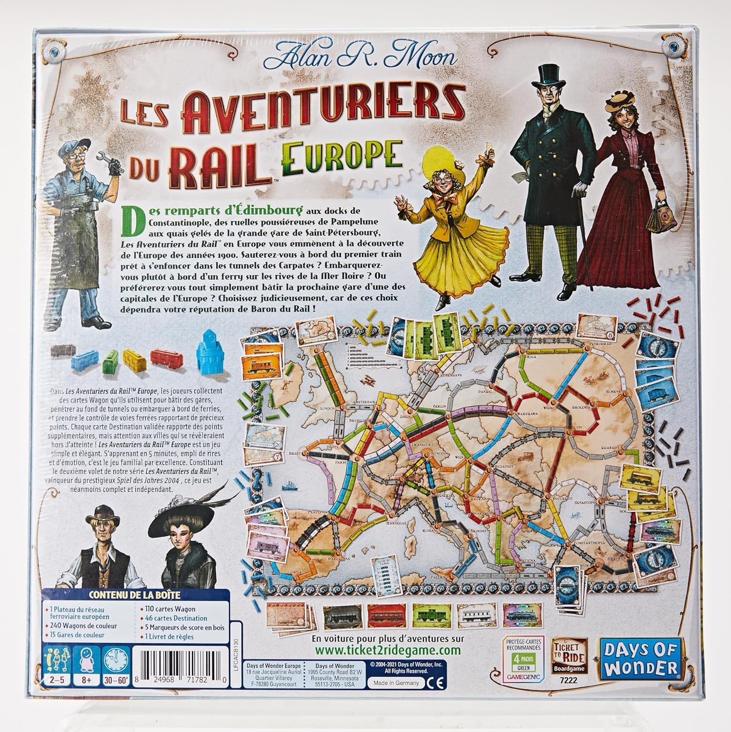 Les Aventuriers du Rail Europe : Votre prochaine aventure ludique