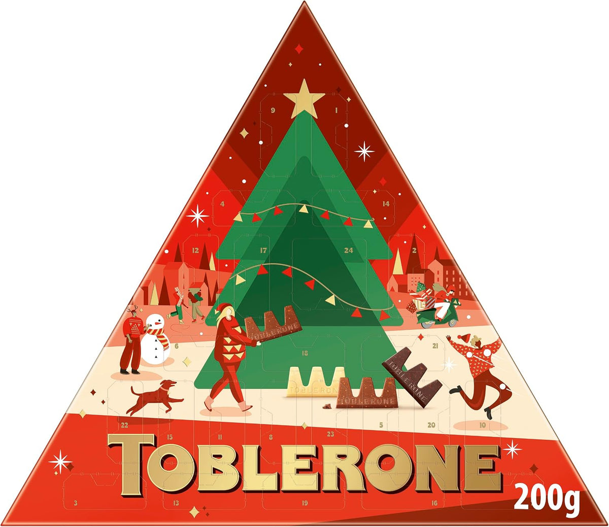 Calendrier de l'Avent Toblerone 200 g