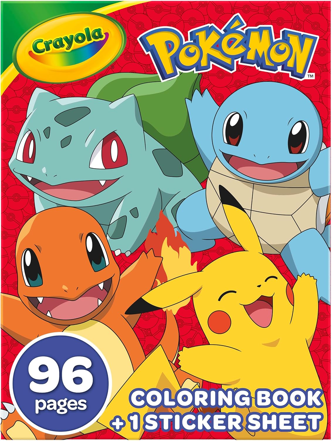 Pokémon — Livre de coloriage Crayola (96 pages)