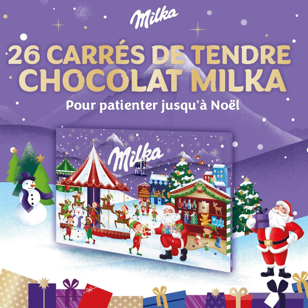 Calendrier de l’Avent Milka