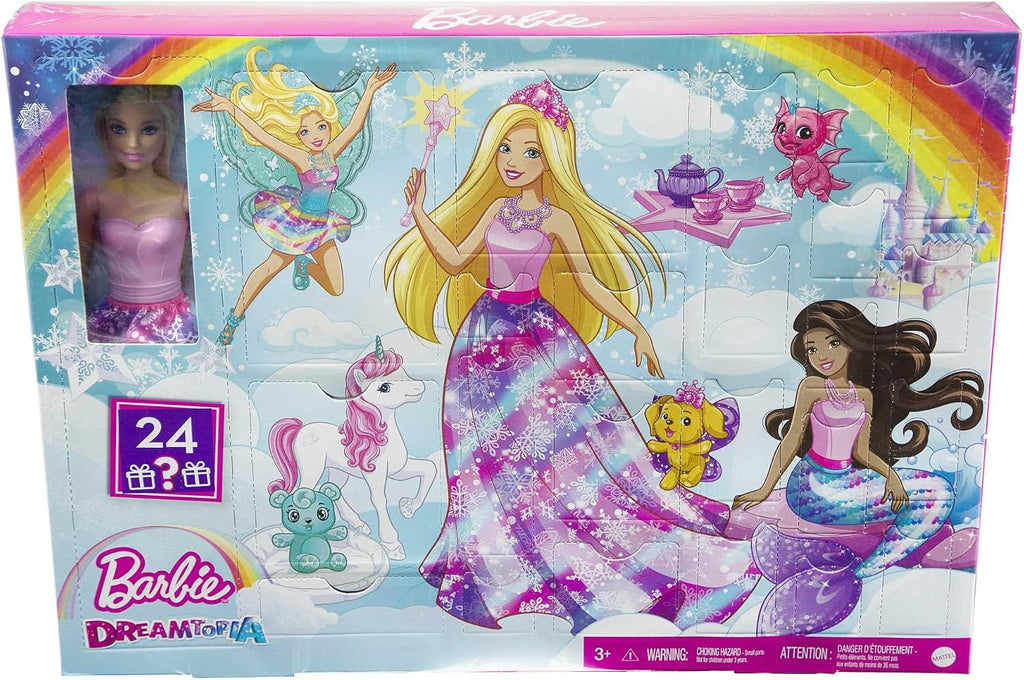 Calendrier de l'Avent Barbie Dreamtopia HGM66 – photo 4