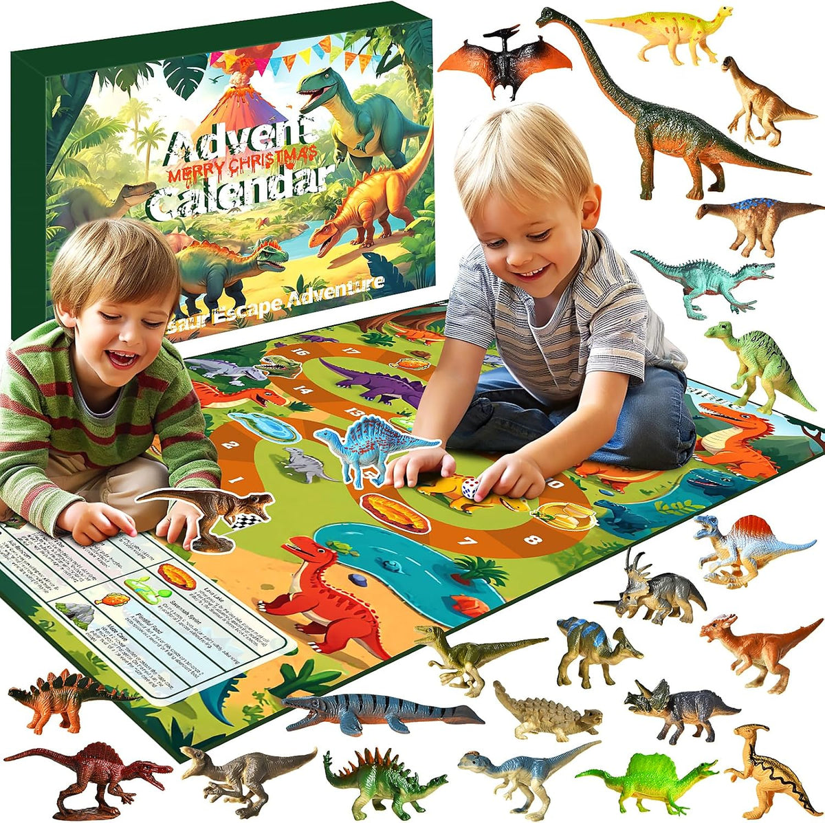 Calendrier de l'Avent Dinosaures SenZjx