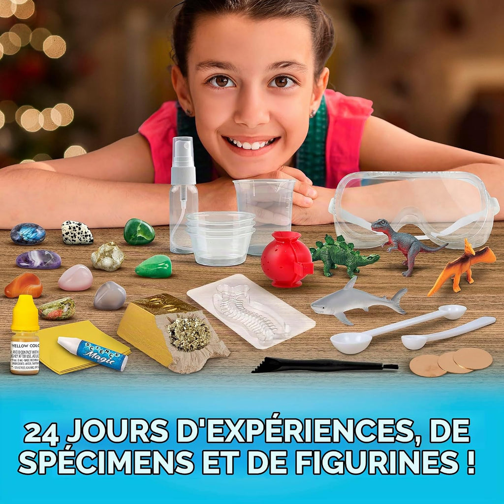 Calendrier de l'Avent National Geographic Science & Minéraux 2026