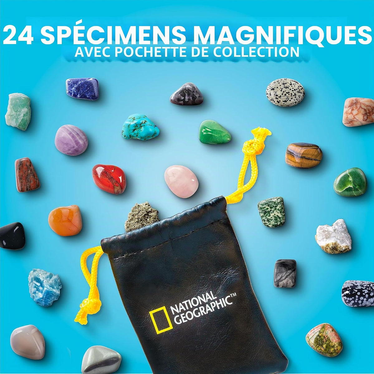 Calendrier de l'Avent National Geographic pierres précieuses édition limitée