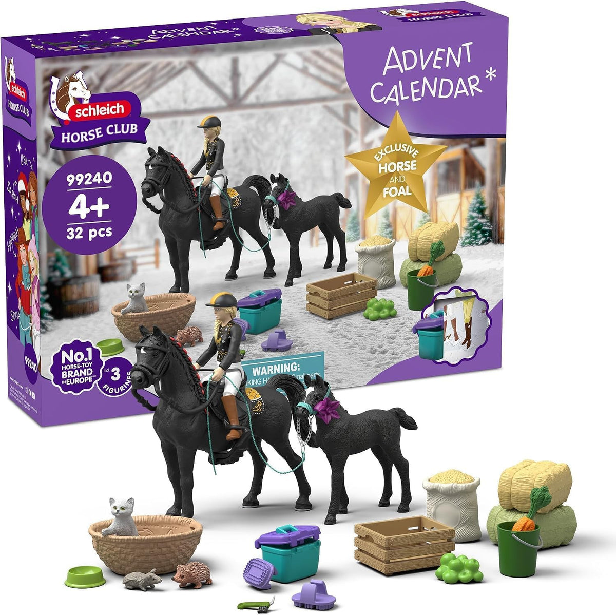 Calendrier de l'Avent schleich Horse Club 2026 Balade à cheval