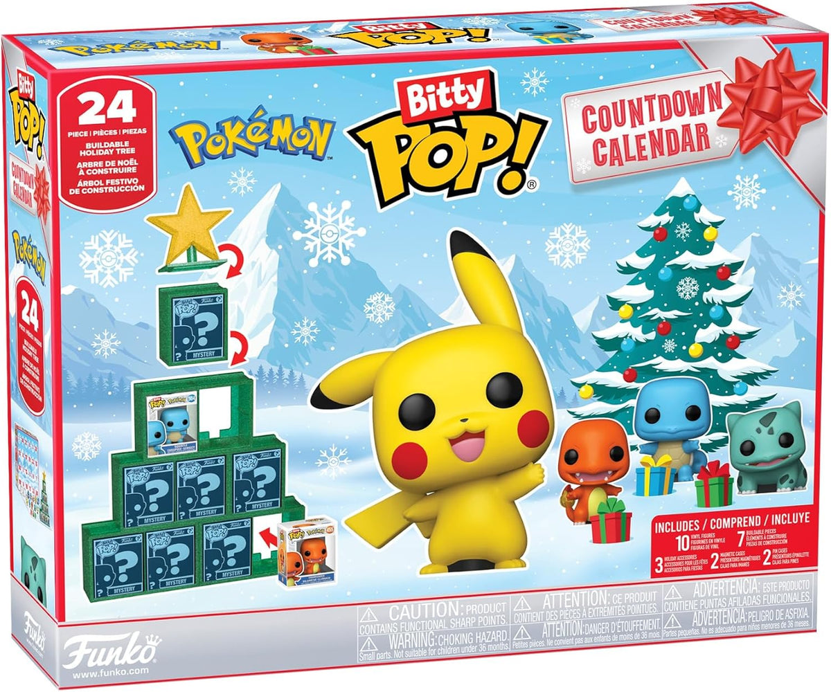 Calendrier de l'Avent Funko Bitty Pop! Pokémon 2026