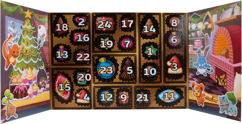 Calendrier de l’Avent Pokémon Holiday Calendar 2025 - Figurines & Accessoires