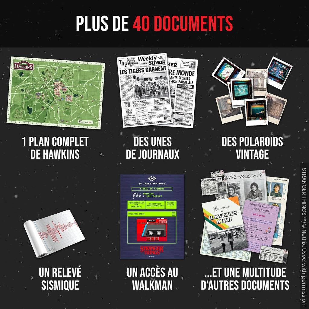 Dossiers Criminels : L'Ombre de Hawkins - Jeu Stranger Things