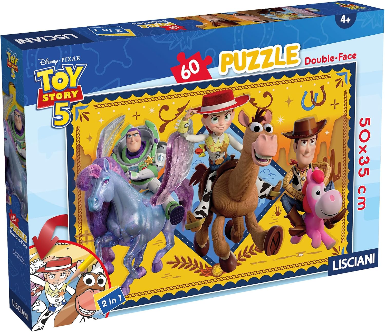 Lisciani Toy Story 5 — Puzzle 60 pièces (dès 4 ans)