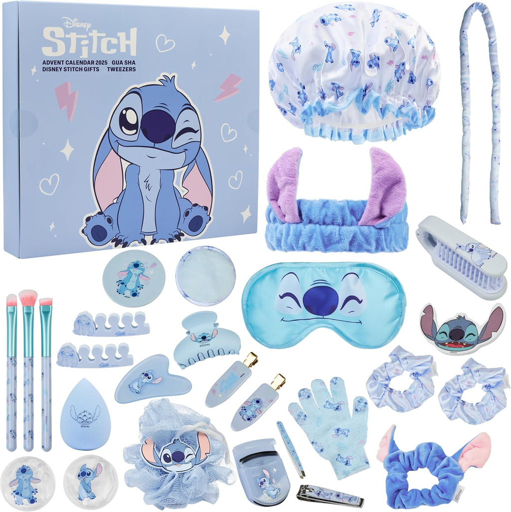 Calendrier de l’Avent Stitch 2025 – Coffret Beauté & Bien-être - Disney